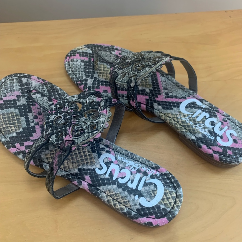 Snake skin sandals Sam Edelman Circus